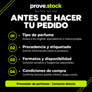 Proveedor de perfumes