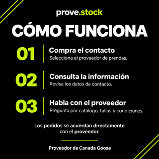 Proveedor de Canada Goose
