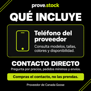 Proveedor de Canada Goose