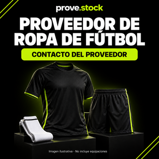 Proveedor de ropa de futbol
