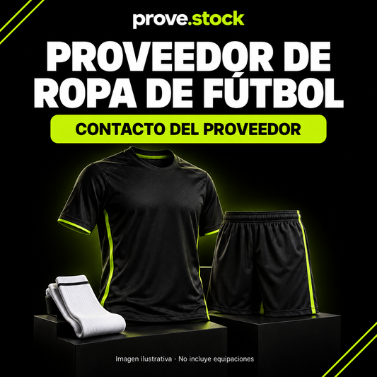 Proveedor de ropa de futbol