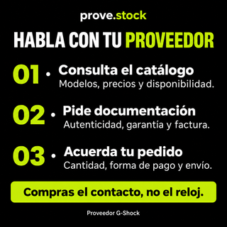 Proveedor G-Shock