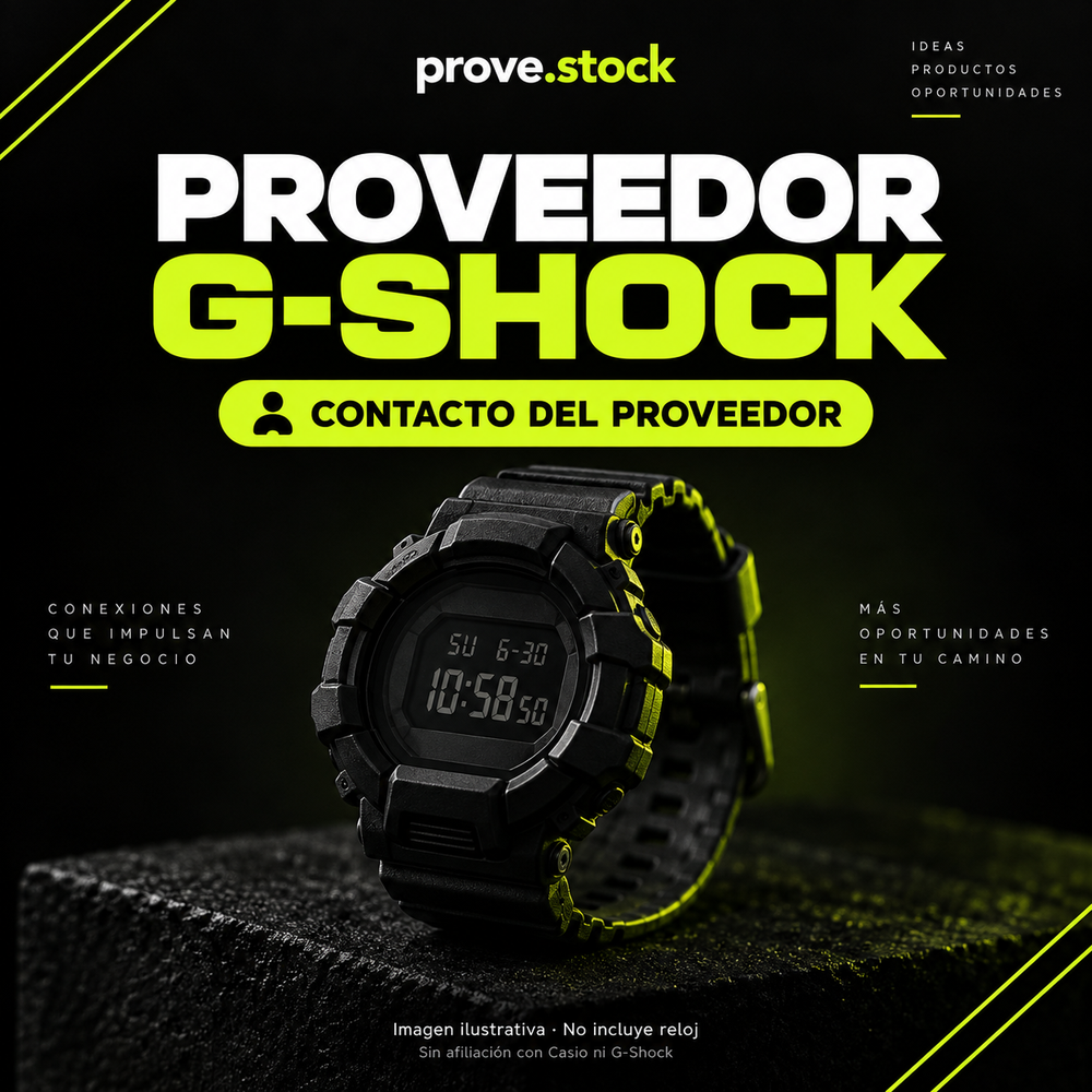 Proveedor G-Shock