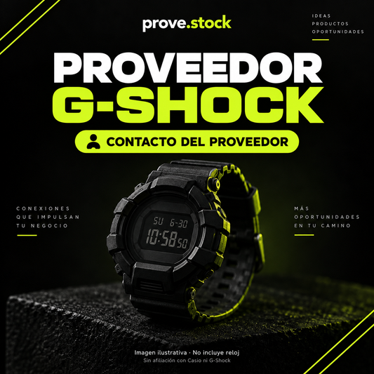 Proveedor G-Shock